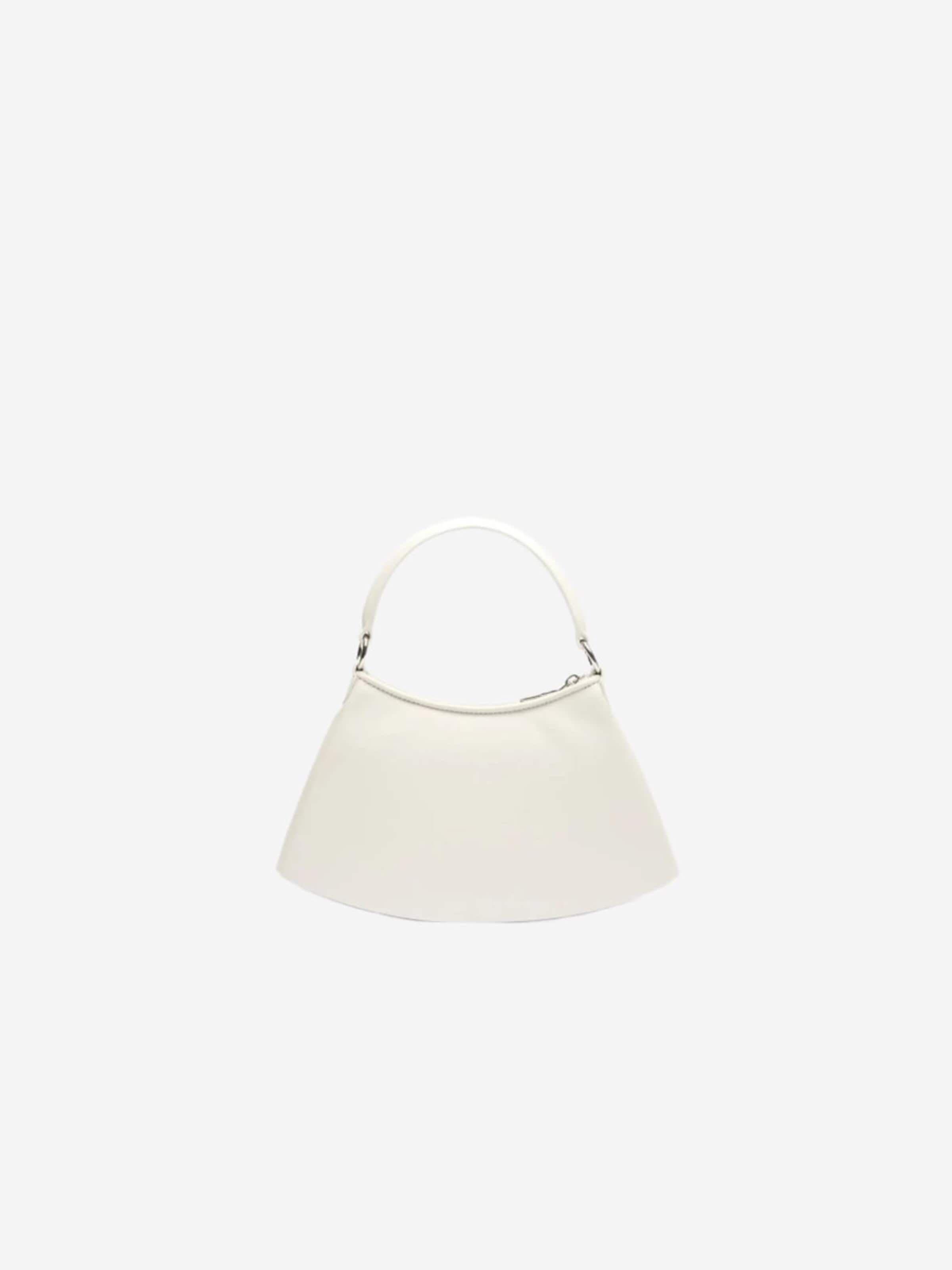 LACOSTE Håndtaske 'Lacoste Petit sac Lenglen Défilé en cuir - Cristalline' i One Size i hvid, Produktvisning