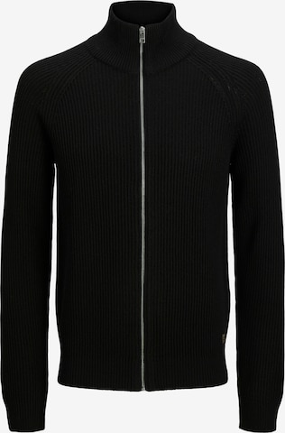 Vestes en maille 'Pannel' JACK & JONES en noir : devant