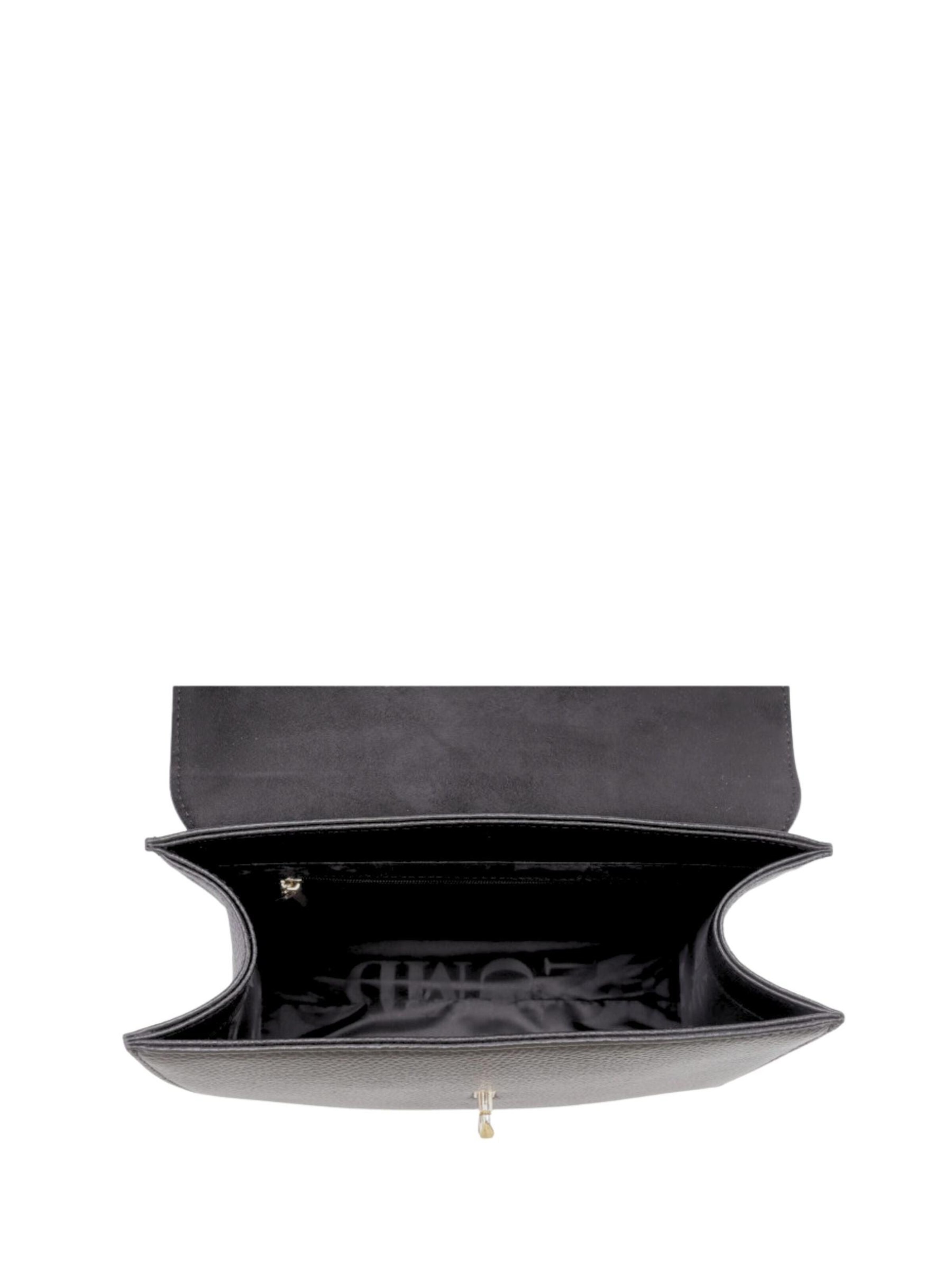 MAC DOUGLAS Handtas 'Mac Douglas Sacs À Main S Clichy Alba Cuir Noir' in Zwart