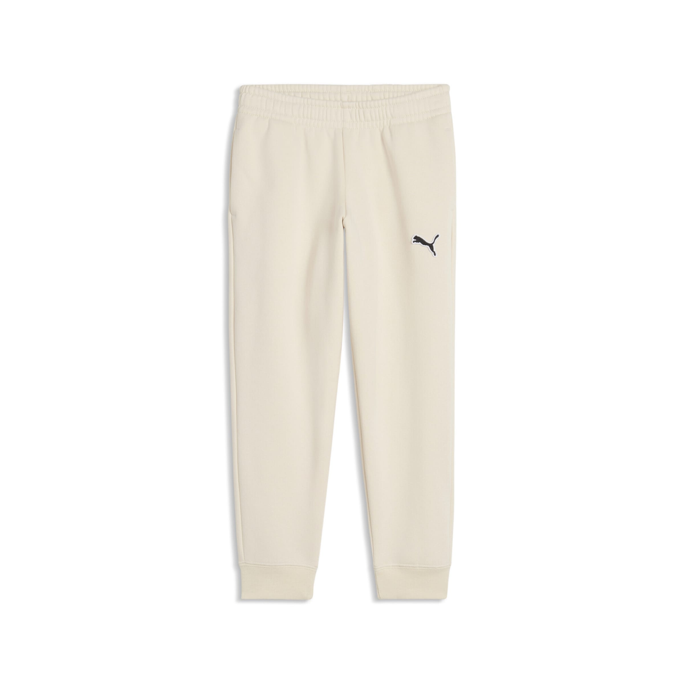 Effilé Pantalon de sport PUMA en beige : devant