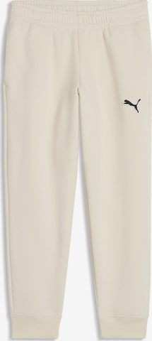 Pantalon de sport PUMA en beige : devant
