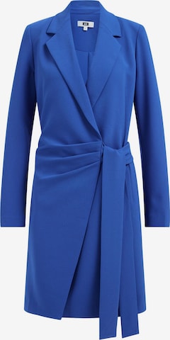 WE Fashion Jurk in Blauw: voorkant