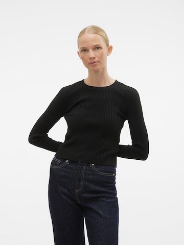 VERO MODA - Pullover 'LUCKY' em preto: frente