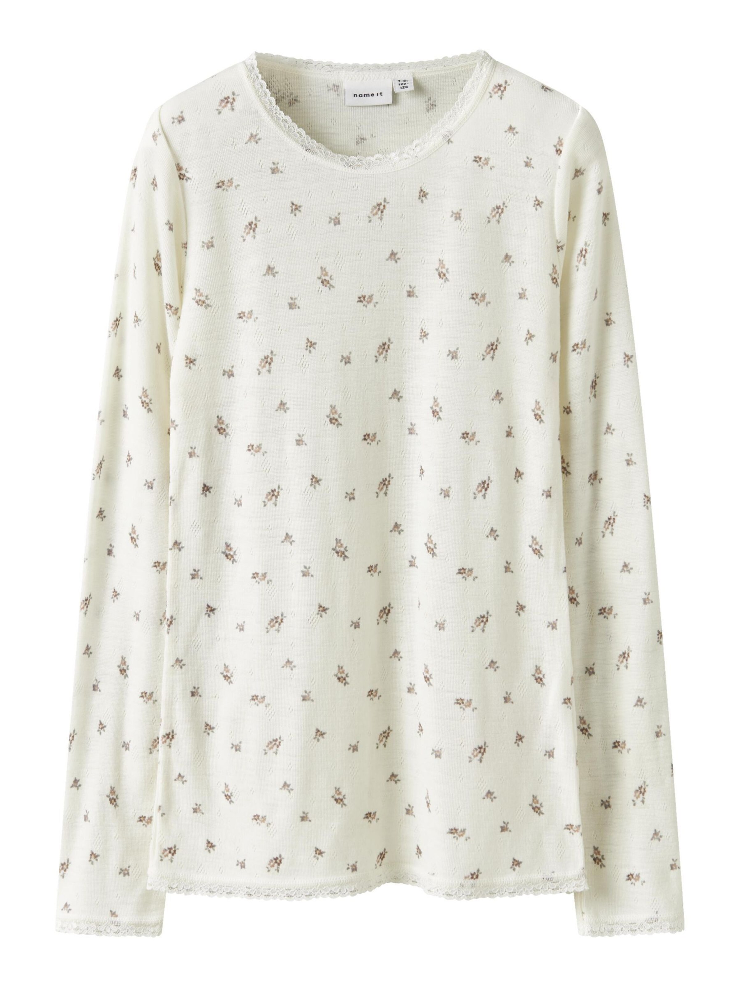 NAME IT - Jersey en blanco: frente