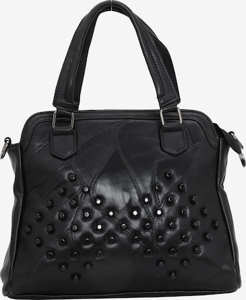 faina - Bolso de hombro en negro: frente