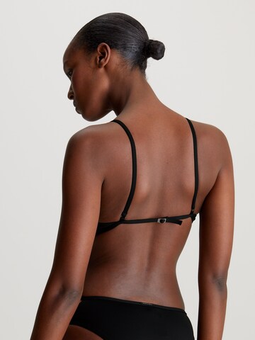 Triangle Hauts de bikini Calvin Klein Swimwear en noir