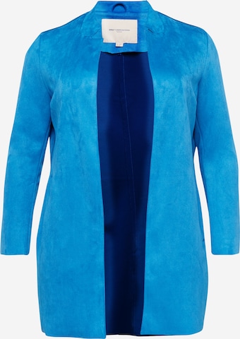 ONLY Carmakoma Between-Seasons Coat 'Soho' in Blue: front