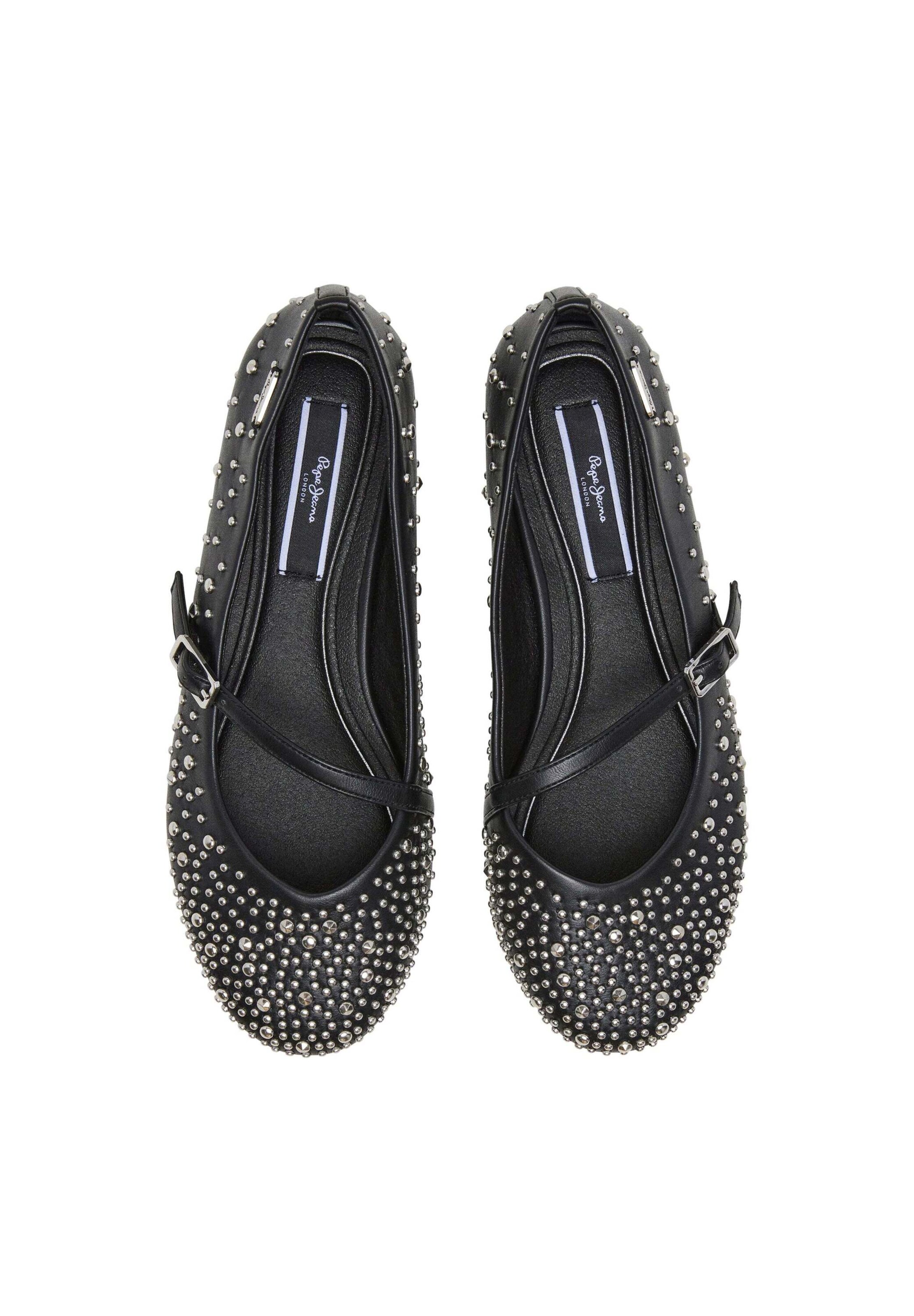 Ballerina con cinturino 'Diane' di Pepe Jeans in nero