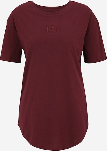 T-shirt Gap Tall en rouge : devant