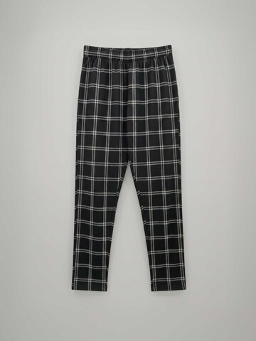 PANTONECLO Pyjama lang 'Pantoneclo Men’s Nightwear Set' in Zwart