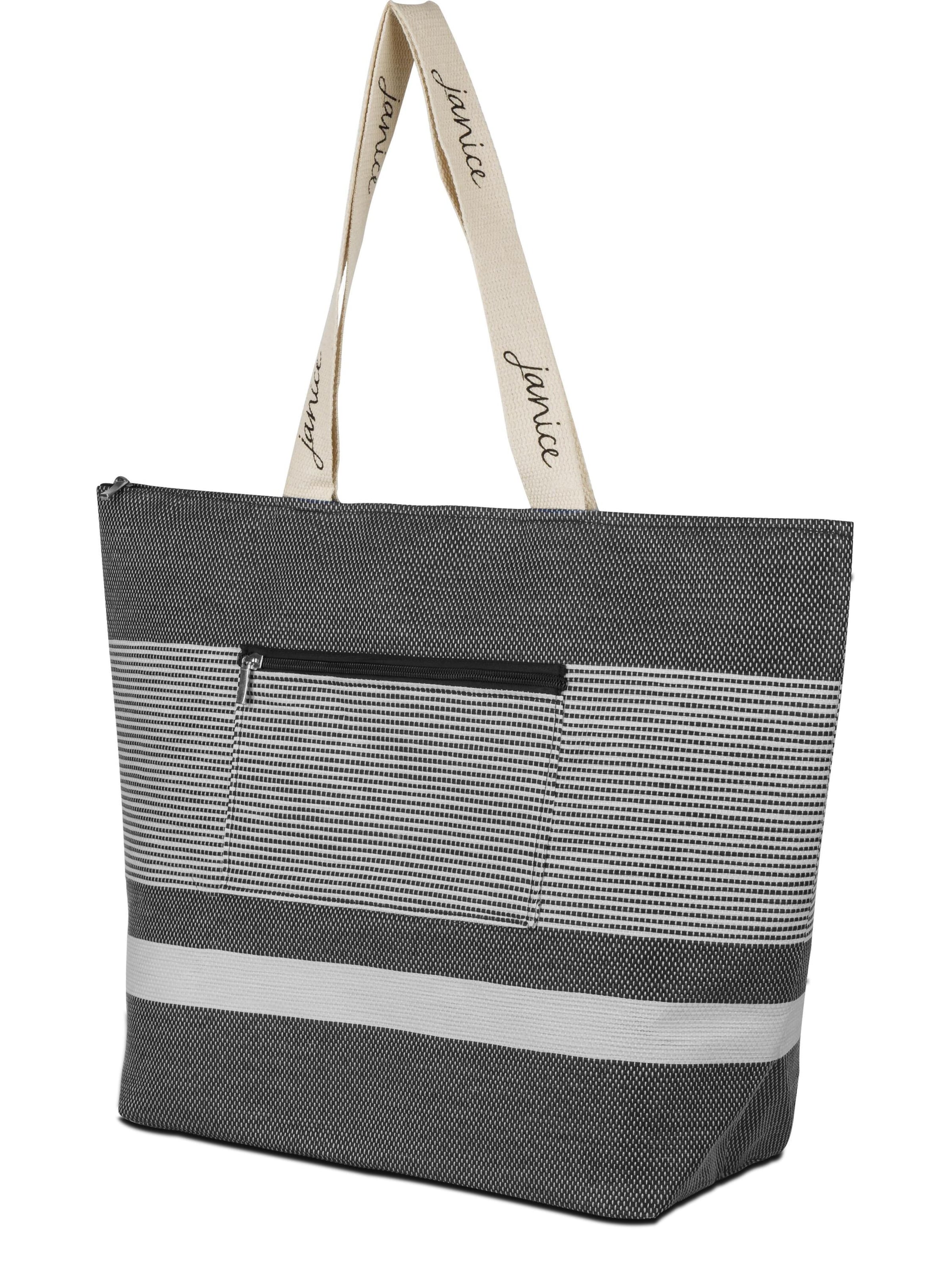 normani Strandtas 'Baros' in Grijs