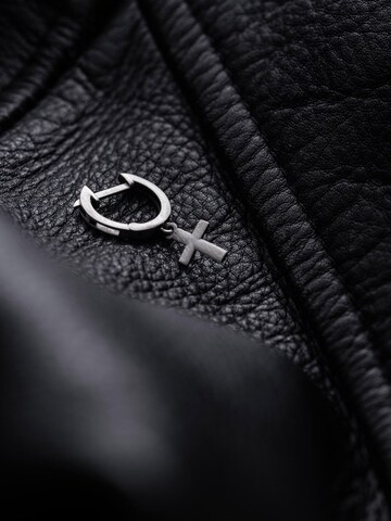 REYTEL Ohrring 'CROS' in Silber