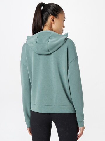 4F Athletic Zip-Up Hoodie in Blue