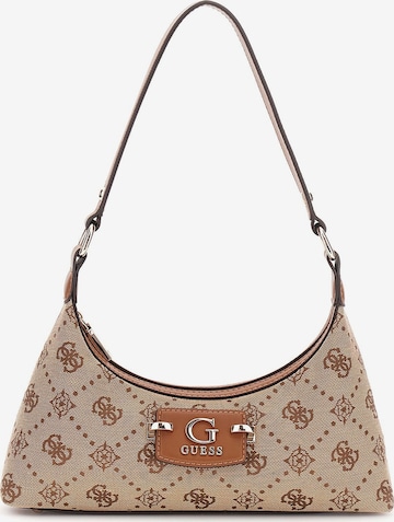 GUESS Shoulder Bag 'Neda' in Beige: front
