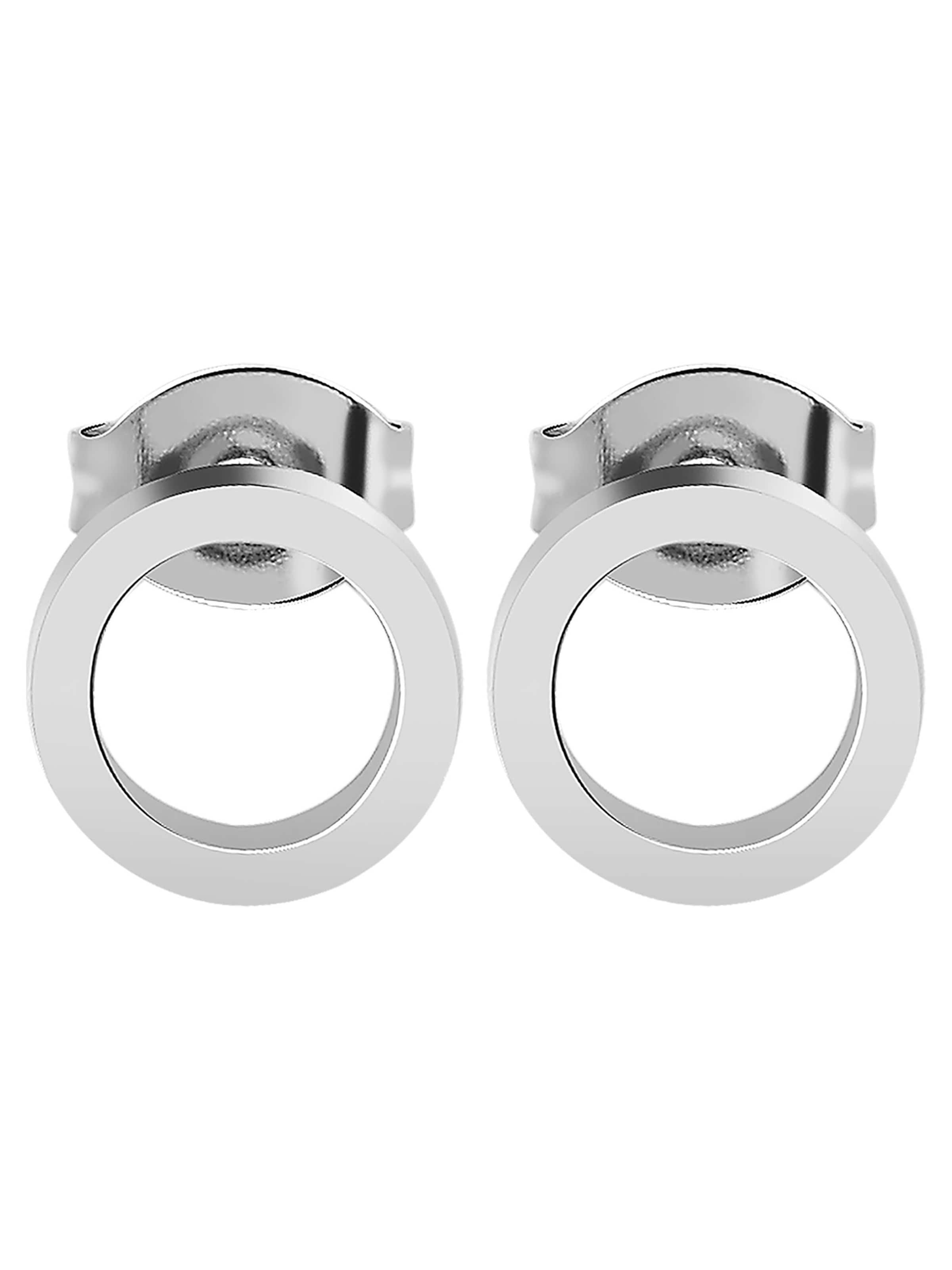 Akzent Earrings 'Kiara, langlebig' in Silver: front