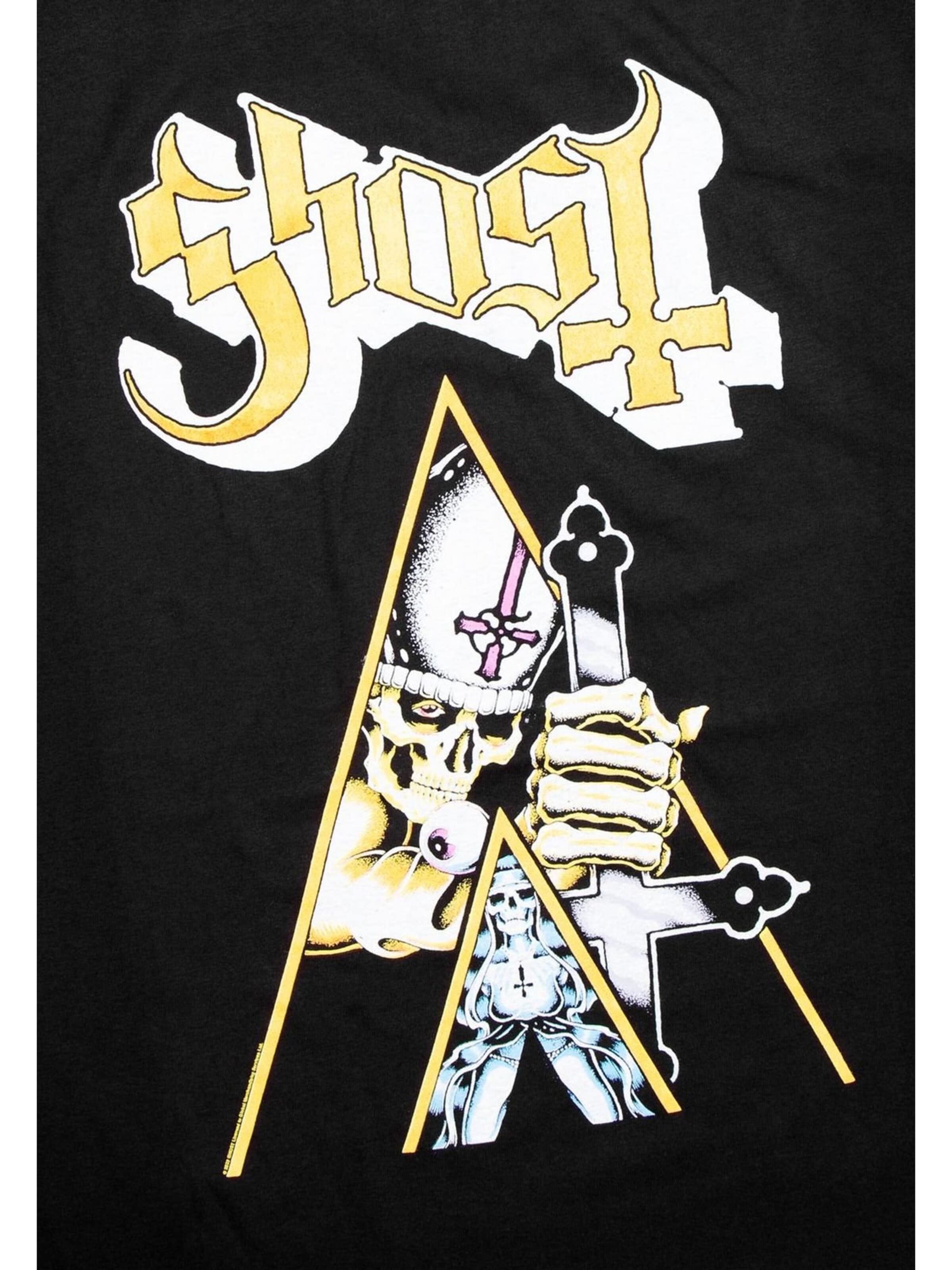 T-Shirt 'Ghost Clockwork Ghost  T-Shirt' Ghost en noir