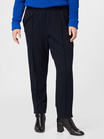 SAMOON Regular Pantalon 'Greta' in Blauw: voorkant