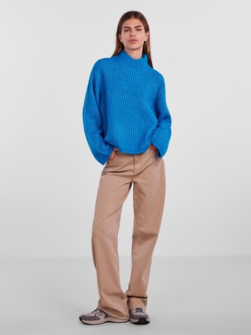 PIECES Pullover 'NELL' in Blau