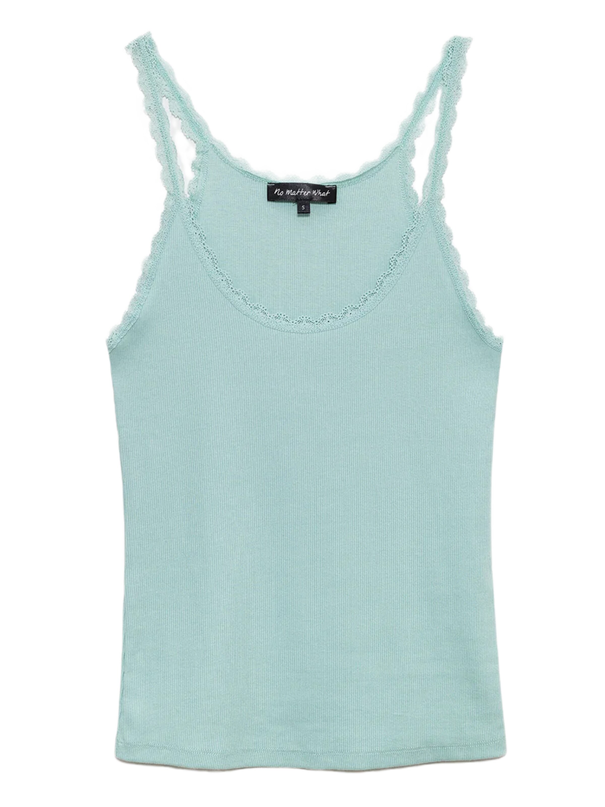 No Matter What Top in Groen: voorkant