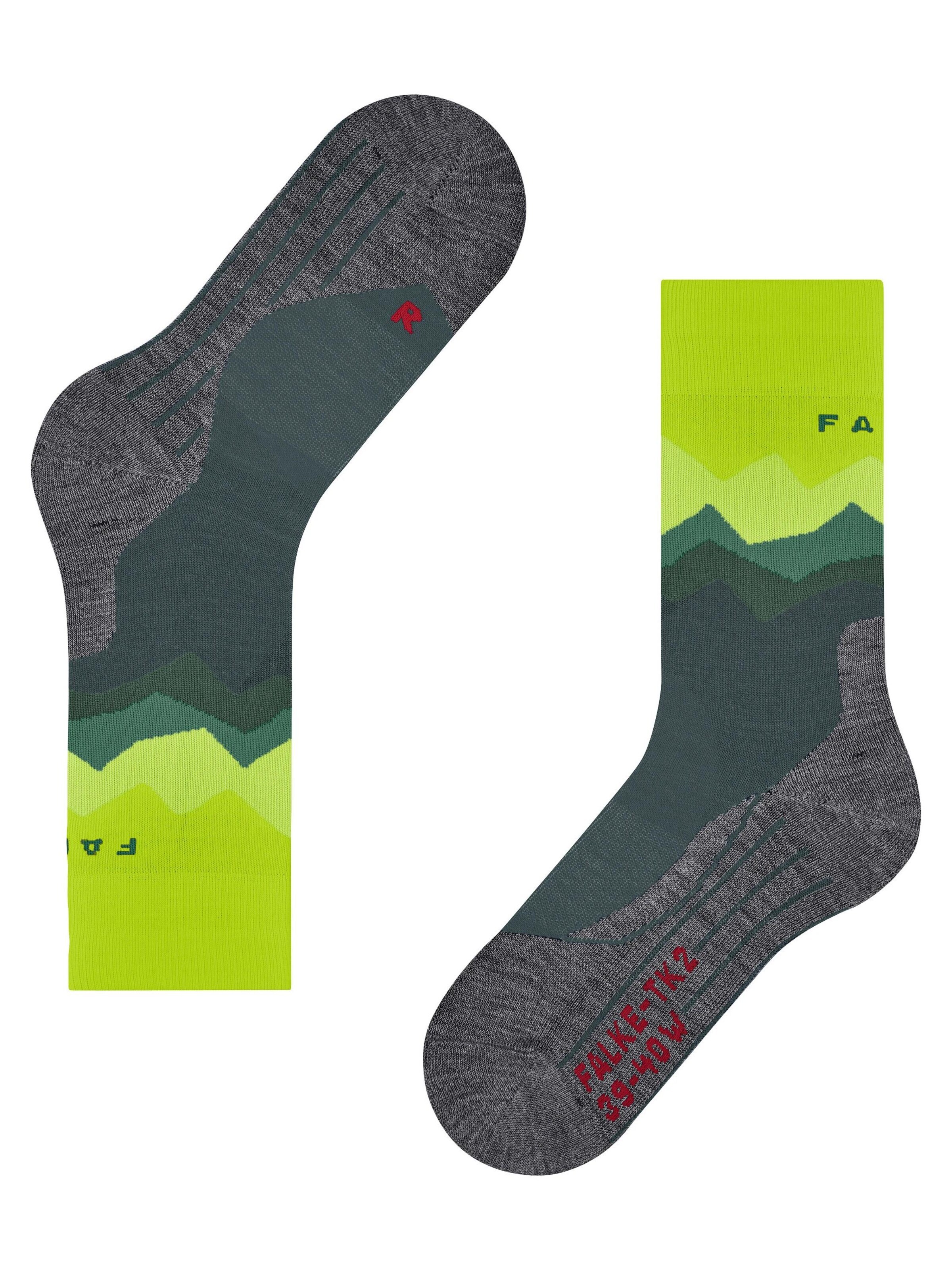 FALKE Sportsocken 'TK2 Explore'‌‌‌‌‌‌‌‌‌ in Grau