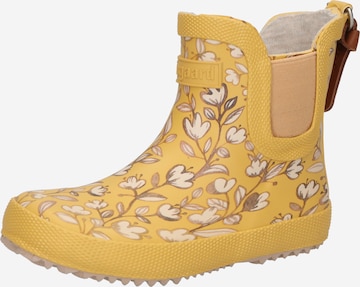 Bottes en caoutchouc BISGAARD en jaune : devant