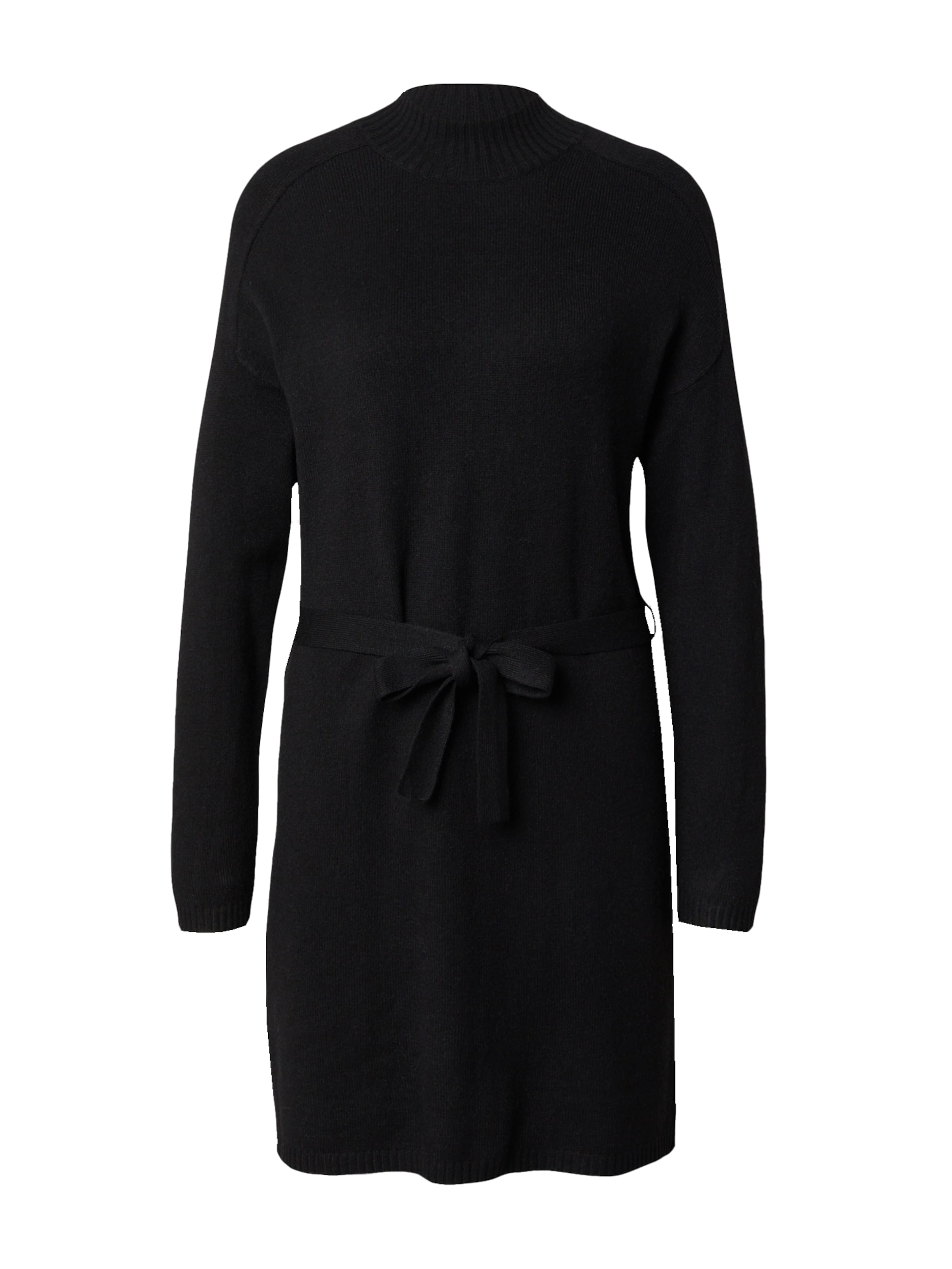 ONLY Плетена рокля 'ONLLeva' в черно: отпред