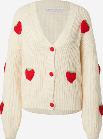 Bianco LucciKardigan - bež boja: prednji dio