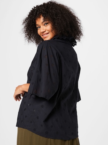 Selected Femme Curve Blouse 'Brody' in Black