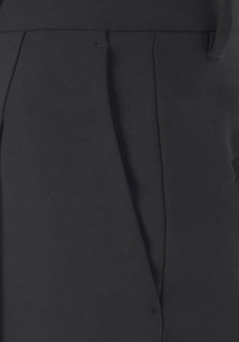 LASCANA - Loosefit Pantalón plisado en negro