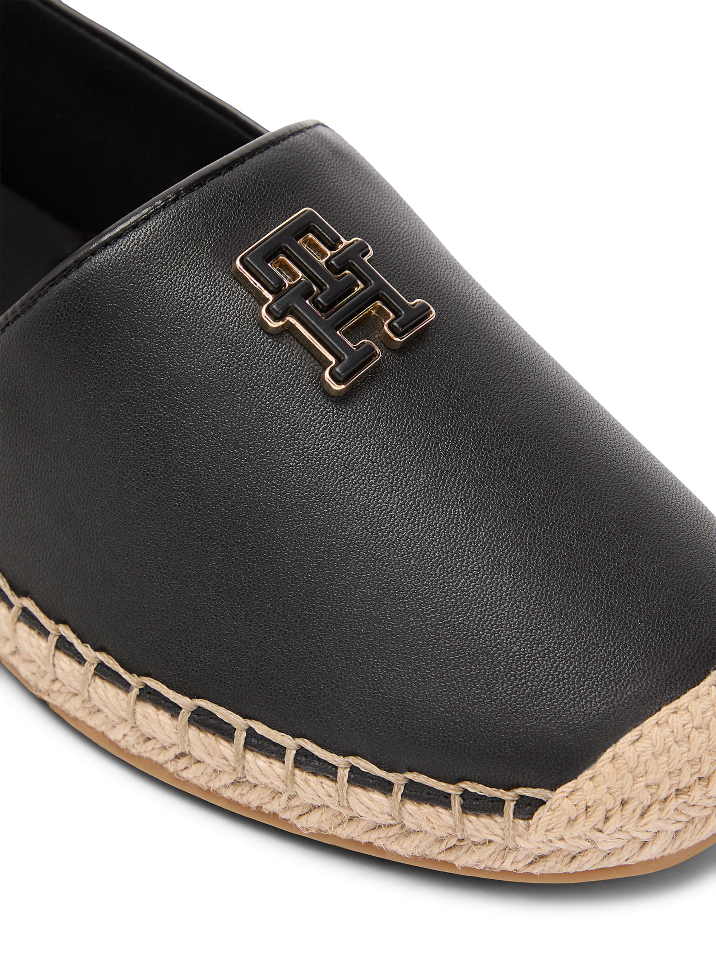 TOMMY HILFIGER Espadrilles in Black