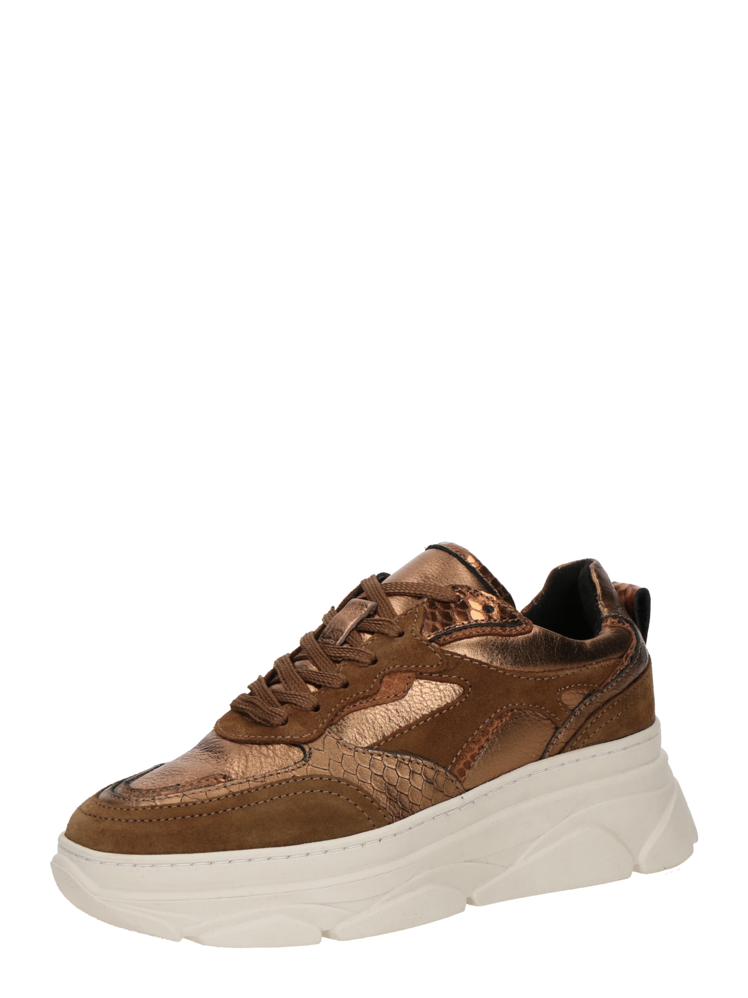 PS Poelman Sneaker in Braun: Vorderseite