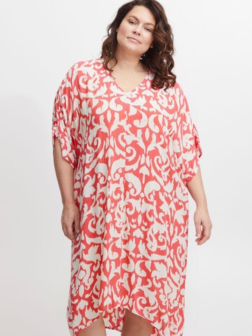 Robe 'Iria ' Fransa en rouge : devant