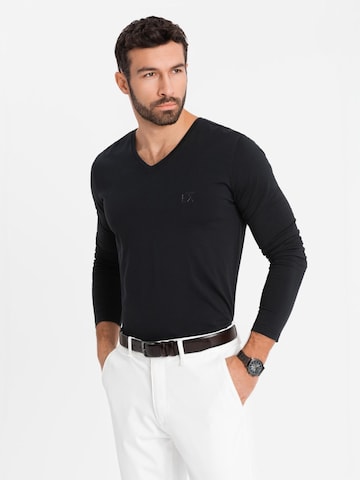 Ombre Shirt‌ in Schwarz