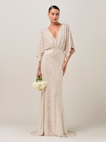 BWLDR Festkjole 'Isla' i beige