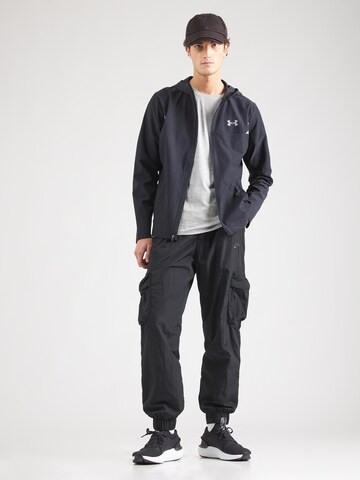 Veste de sport UNDER ARMOUR en noir