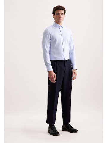 Coupe regular Chemise business SEIDENSTICKER en bleu