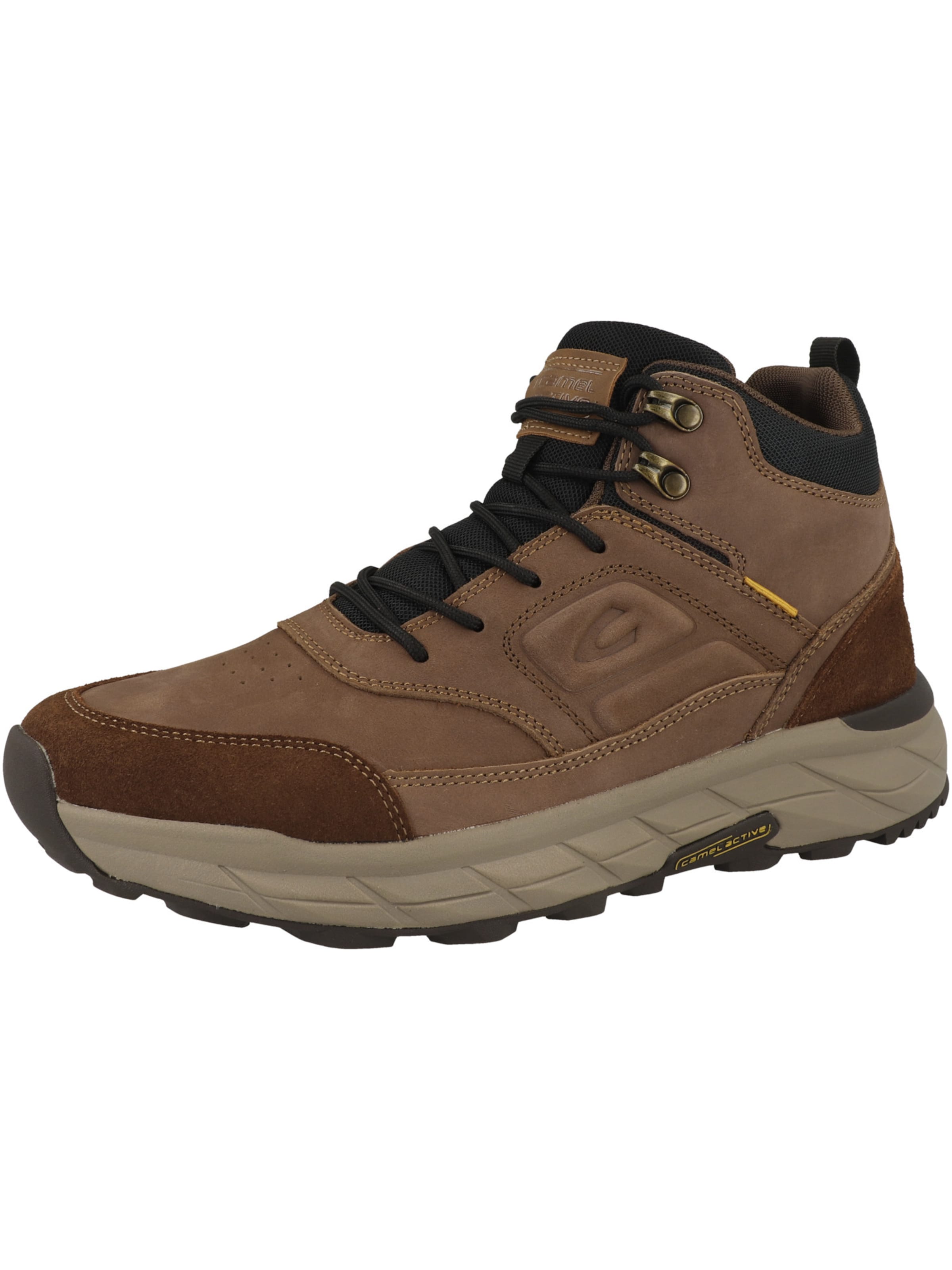 Boots stringati '54CCA15' di CAMEL ACTIVE in marrone: frontale