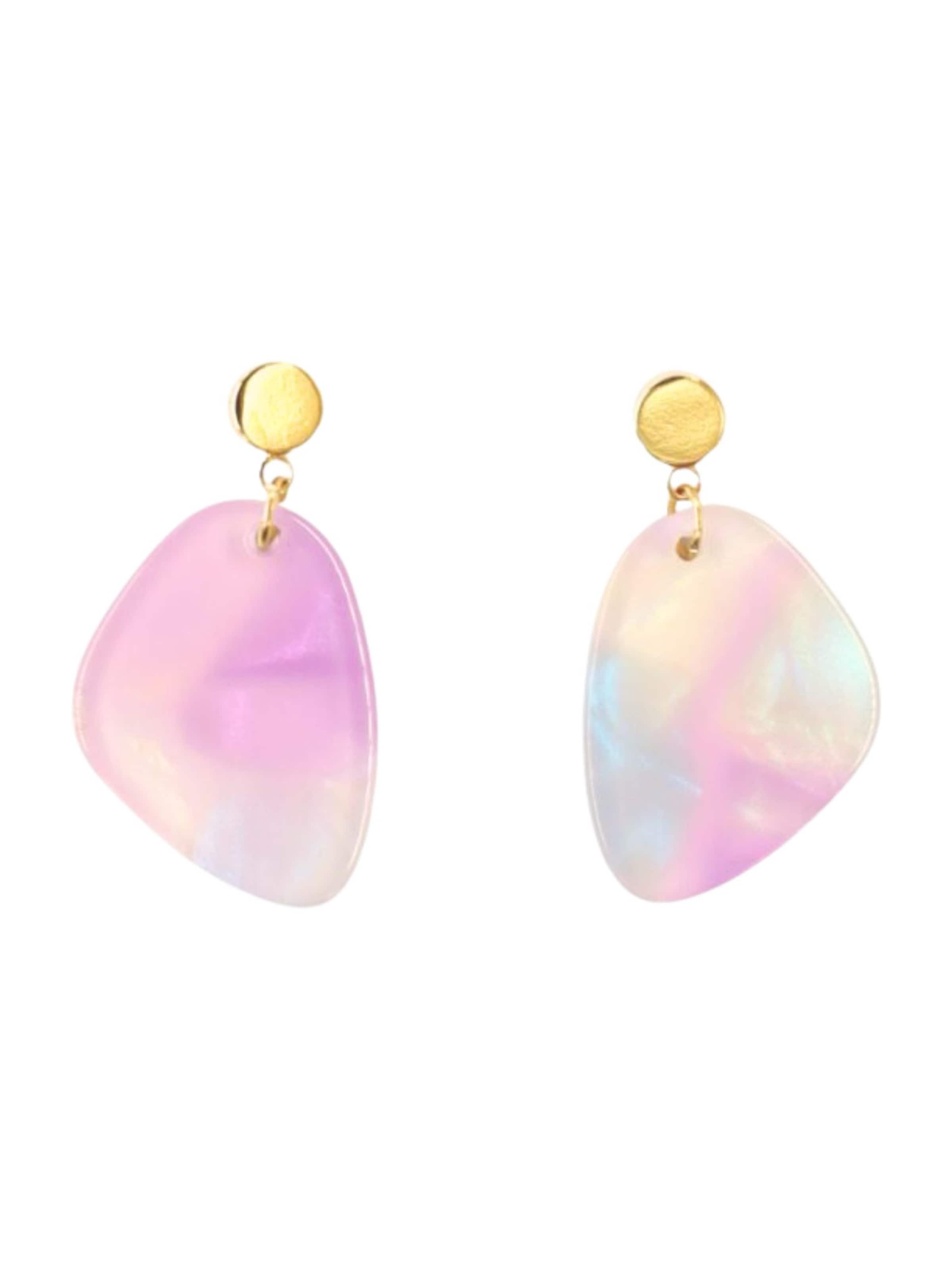 Fräulein Wunder Earrings 'Amy' in Gold: front