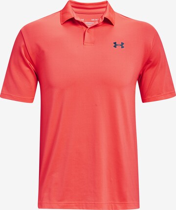 UNDER ARMOUR Functioneel shirt in Rood: voorkant