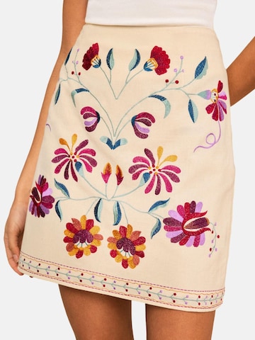 love & roses Hame värissä beige: etupuoli