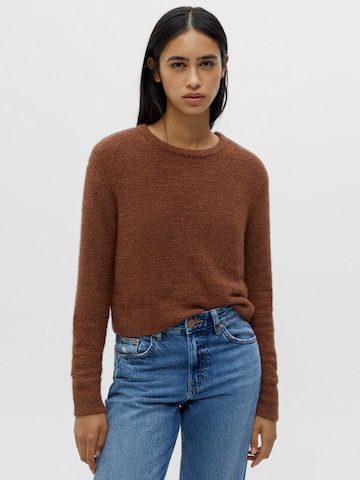 Pull-over Pull&Bear en marron : devant