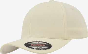 Cappello da baseball di Flexfit in giallo: frontale