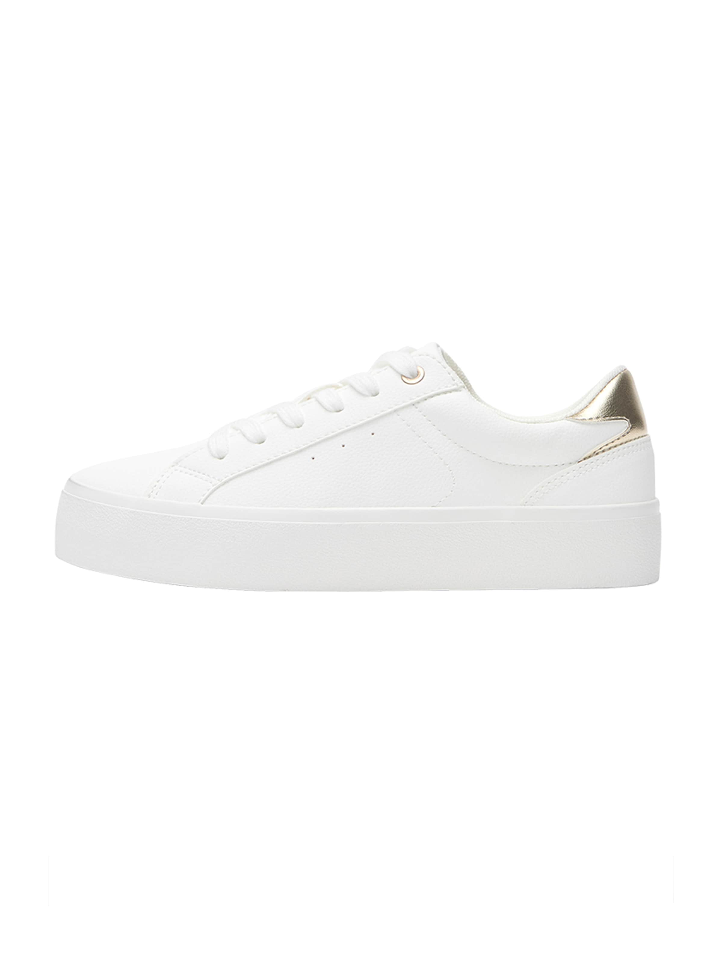 Baskets basses Pull&Bear en blanc