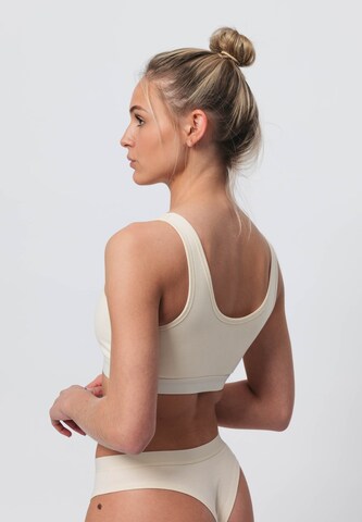 SNOCKS Bralette Bra in Beige