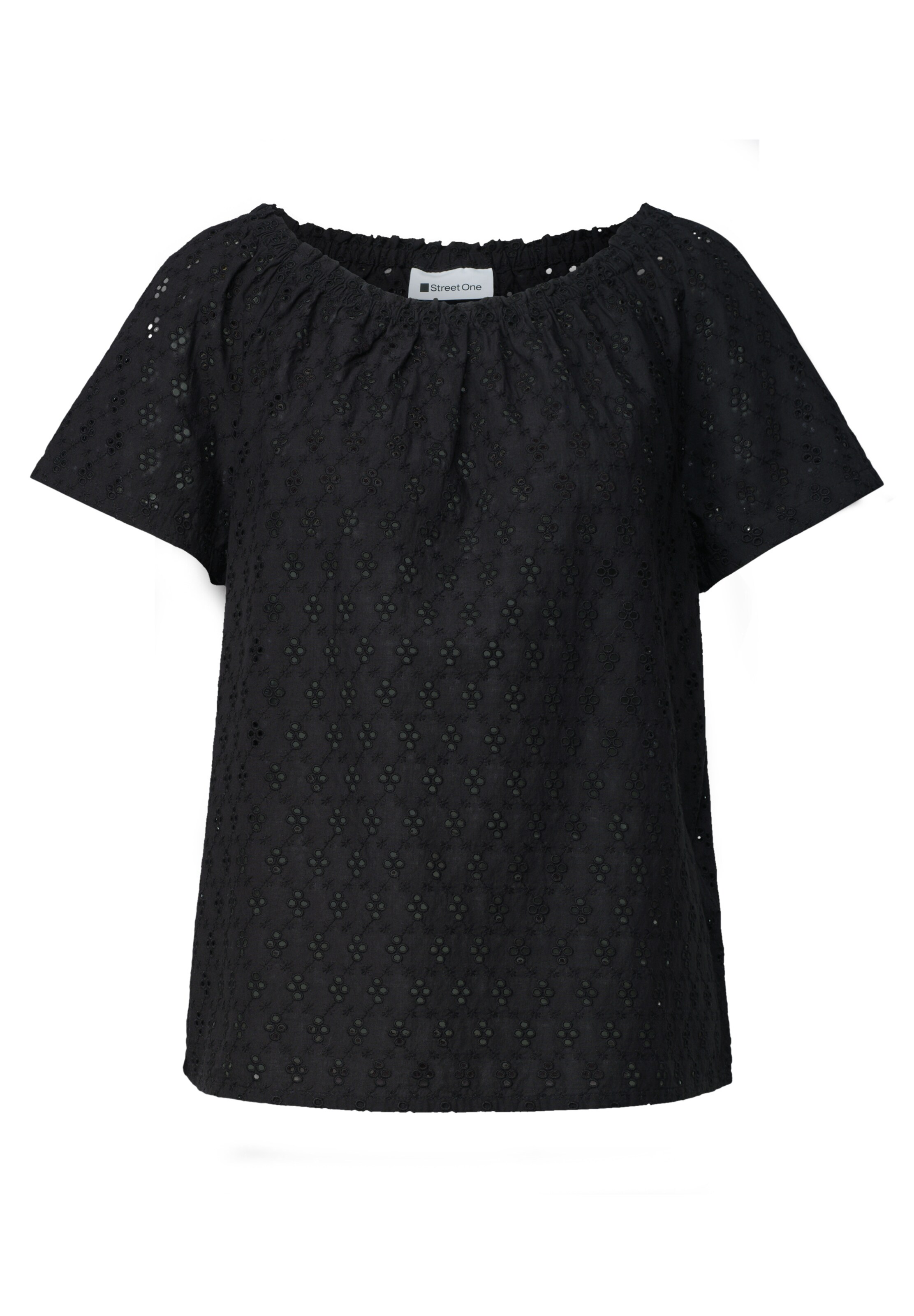 STREET ONE Bluse in Schwarz: Vorderseite
