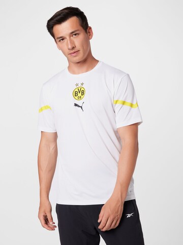 PUMA Jersey 'Borussia Dortmund Pre-Match' in White: front