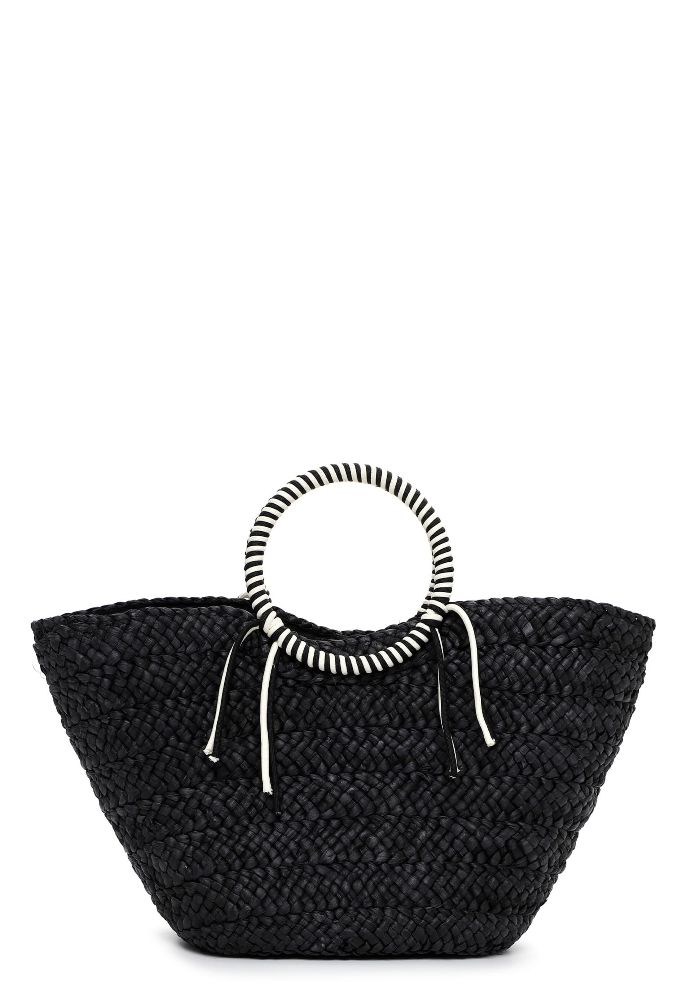 Emily & Noah Shopper 'Jolanda' in Schwarz: Vorderseite