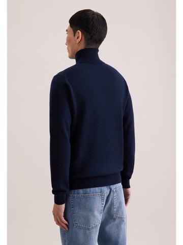 Pull-over 'Schwarze Rose' SEIDENSTICKER en bleu