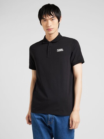 Karl Lagerfeld T-Shirt in Schwarz: Vorderseite
