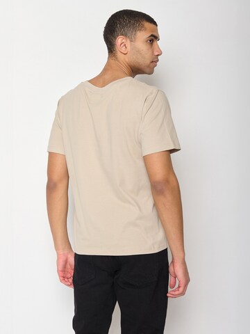 GREENBOMB Shirt 'Nature Forest Happy' in Brown